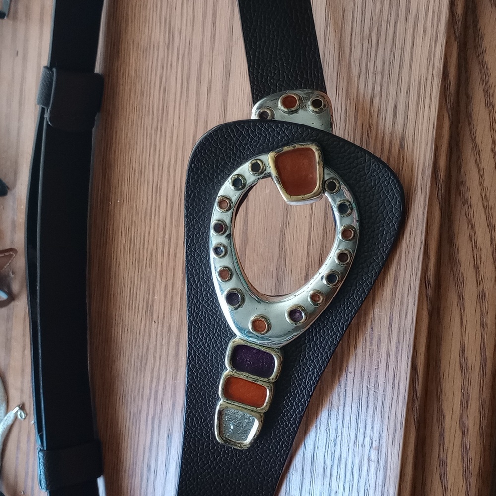 Chico adjustable leather belt